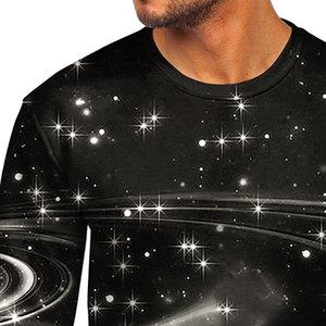 100% sudaderas de cuello redondo de alta calidad para hombre, superventas, diseño personalizado y sudaderas con sublimación de logotipo - Product Image 3