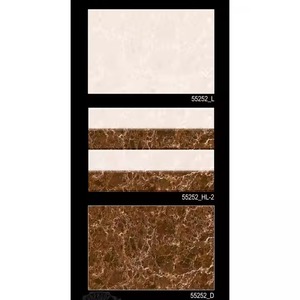 Azulejos de pared digitales de cerámica Evergreen de diseño personalizado Color claro de la mejor calidad 300x450mm Superficie brillante Diseño impreso esmaltado - Product Image 4