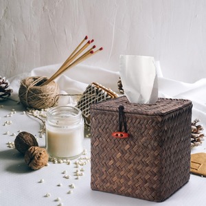 กล่องทิชชู่หญ้าทะเลสำหรับตกแต่งอาหารพิมพ์ลายอย่างยั่งยืน - Product Image 4