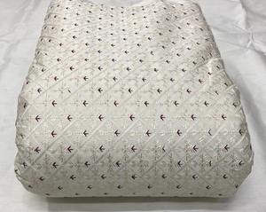 Tissu satiné Monobanguri à forte demande antistatique brodé pour les tenues d'été de mariage Tenue traditionnelle Designer décontracté - Product Image 4