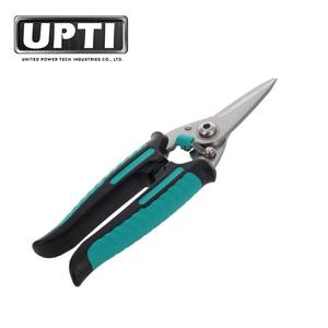 Taiwan Made High Quality Professional DIY <b>Tools</b> 185mm Multi-Functional Heavy Duty <b>Ratchet</b> Scissors Blades Rubber Plastic - Product Image 1