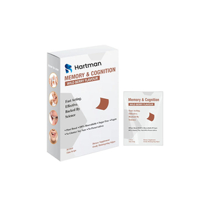 Nootropiques naturels en bandelettes orales pour adultes, stimulant le cerveau, améliorant la mémoire, la concentration, l'apprentissage, l'amélioration cognitive, clarté mentale - Product Image 1