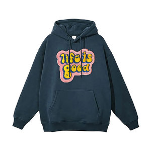 Sudadera con Capucha Lisa para Hombre, Tejido Ligero y Transpirable, Suave, Informal, con Logotipo Personalizado, Proveedor al por Mayor OEM - Product Image 1