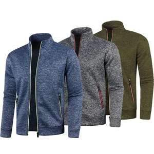 Nouveau Design élégant sweats à fermeture éclair haute qualité 100% coton chemises pour hommes personnaliser décontracté en gros sweat-shirt pour hommes - Product Image 2