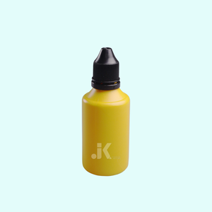 ขวดของเหลวทรงกลมขนาด100มล. สีเหลืองสีขาวผู้ผลิตจากโรงงานในเวียดนาม M0315 - Product Image 4