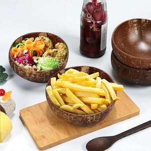 ชามเสิร์ฟไม้วอลนัทบริสุทธิ์สำหรับสลัดใบเขียวผลไม้สดและการทำอาหารในครัวทุกวัน - Product Image 5