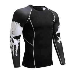 Unisex de alta calidad transpirable BJJ MMA Rash Guard personalizado cómodo Unisex equipo de entrenamiento - Product Image 2