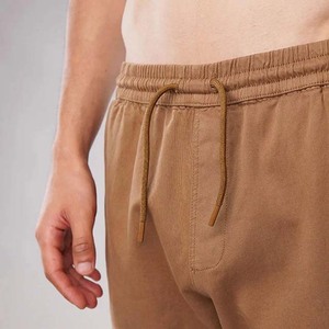 Toile tissu décontracté hommes pantalons nouveau léger hommes Streetwear Joggers personnalisable coton pantalons de survêtement ample Baggy pantalon - Product Image 5