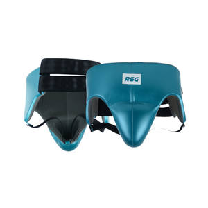 Manufactured Premium Quality Leather Professional <b>Groin</b> <b>Guard</b> Padded Polymer Cup Shock Absorption Made in Pakistan - Product Image 1