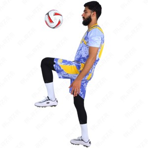 Tenue de football entièrement sublimée à faible MOQ |   Maillot de football personnalisé |   Vêtements de sport professionnels respirants et à séchage rapide pour équipes, vente en gros - Product Image 5