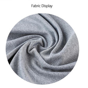 Ensemble de survêtement décontracté OEM personnalisé, respirant, coupe-vent, en polyester et coton, sans couture, anti-transpiration, avec cordon de serrage. - Product Image 5