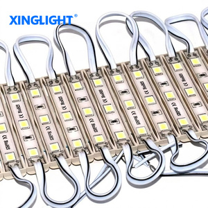 Module LED SMD 5054 XINGLIGHT haute luminosité 12V, lentille grand <span class=keywords><strong>angle</strong></span> 160 degrés, étanche IP65, barre <span class=keywords><strong>à</strong></span> 3 LED - Product Image 1