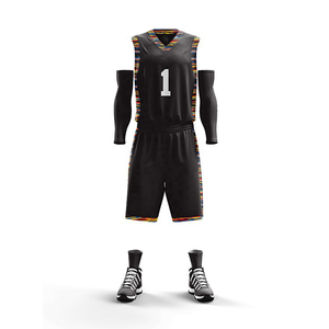 Uniforme de basket-ball sur mesure de meilleure qualité Nouveau design 100% Polyester Vêtements de sport Imprimé de haute qualité Respirant - Product Image 4