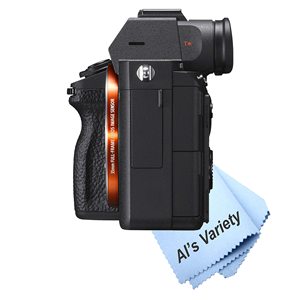 Cámara Digital sin Espejo A7 III Negra Renovada con Lente de 28-70 mm, Tarjeta de 32 GB, Estuche para Trípode, Paquete de 18 Piezas que Incluye Más Accesorios - Product Image 3