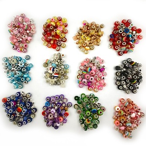 60 pièces de perles <span class=keywords><strong>fantaisie</strong></span> mixtes pour la <span class=keywords><strong>fabrication</strong></span> de <span class=keywords><strong>bijoux</strong></span>, accessoires de <span class=keywords><strong>fabrication</strong></span> de bracelets, perles en acrylique scintillantes pour stylos à perles - Product Image 3