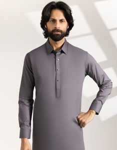 Fête d'hiver pour hommes à la mode coton ethnique coupe ajustée qualité supérieure Kurta Salwar Kameez tenue décontracté pour adultes - Product Image 4