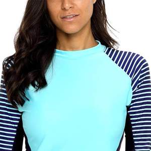 Custom Logo Best Price Professional own your printing Ladies <b>Rash</b> <b>Guard</b> Top selling casual style Sublimation <b>Rash</b> <b>Guard</b> - Product Image 6