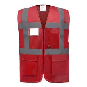 Cheap Outdoor Construction <b>Reflective</b> Safety Vest Jacket Personal Safety Construction Hi Vis Security <b>Reflective</b> Clothing - Product Image 3