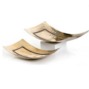 Attractive Designer <b>Gold</b> Plated Finishing Stainless Steel <b>Tray</b> With Aluminium Handle Breakfast Storage <b>Serving</b> <b>Tray</b> - Product Image 2