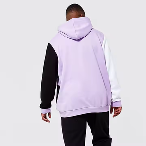 Vente en gros de sweats à capuche d'hiver personnalisés en polaire avec poche de couleur unie coupe régulière pull style meilleur prix streetwear de haute qualité pour hommes - Product Image 2