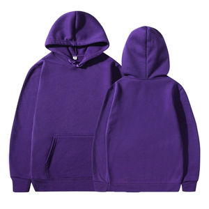 Hooded <b>Sweatshirt</b> Casual Long Sleeve <b>White</b> Hoodies Pullover Fashion Drawstring Hoodie Made in Bangladesh - Product Image 2