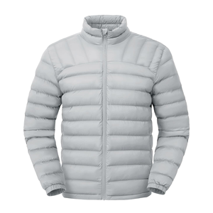 Men's High Street Stand Hooded Waterproof <b>Windproof</b> Breathable Eco-Friendly Puffer Jacket 4 Pockets 700g Fabric Winter Warm - Product Image 5