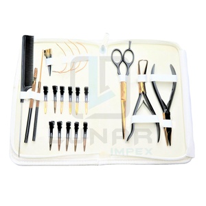 LUNAR IMPEX Kit de Pinzas para Extensiones de Cabello de Acero Inoxidable de Grado Quirúrgico para Uso Comercial, Herramientas de Eliminación de Micro Anclajes con Logotipo Personalizado - Product Image 2
