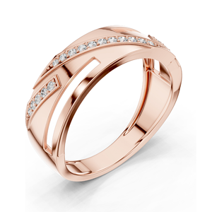 0.151 CT Lab Diamond <b>Ring</b> for Women VVS-VS Clarity 18KT, 14KT, 10KT Gold & 925 <b>Silver</b> Rose, Yellow, White Gold & - Product Image 6