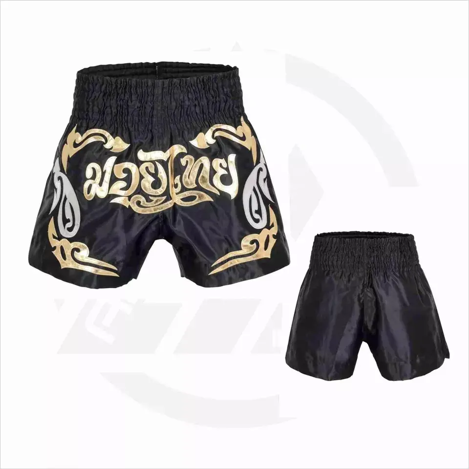 GAF-pantalones cortos de boxeo muay thai, shorts de lucha cortos de alta calidad, nuevo estilo, muay thai disponible con logotipo personalizado