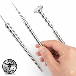 Ensemble d'aiguilles de perçage professionnelles en acier inoxydable pour bijoux corporels et usage médical - Product Image 3