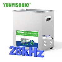 Nettoyeur à ultrasons industriel YUNYISONIC 28 kHz avec chauffage et minuterie pour bloc moteur, filtre à particules (DPF), carburateur et décapage du carbone