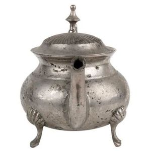 Bouilloire de service à thé en métal peint à la main au design antique Bouilloire de service à café économique pour les mariages et les fêtes - Product Image 4