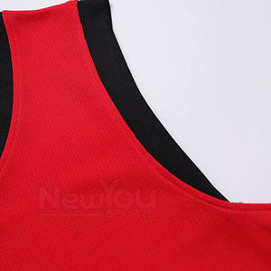Tela suave 100% poliéster hecho colores atractivos uniforme de baloncesto buena calidad uniforme de baloncesto impreso completo - Product Image 5