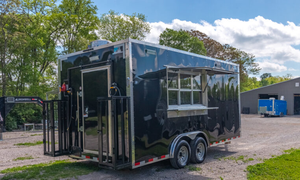 8.5X18 fully Equipped commercial kitchen Food Trailer for sale - Product Image 3