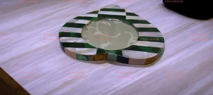 Top Selling Stonecrafts International Stylish Mother Pearl Heart-Shaped Handmade Lightweight <b>Small</b> <b>Mirror</b> Elegant Home Accessory - Product Image 2
