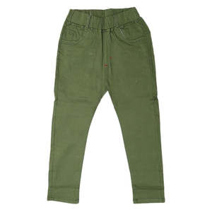 กางเกงผ้าฝ้ายเด็กชาย - สีเขียว - Product Image 1
