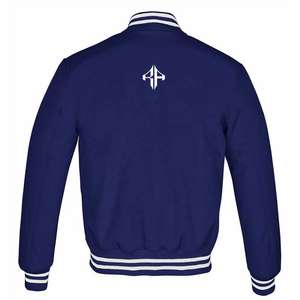 Nouvelle veste d'hiver à logo personnalisé de haute qualité 100% veste universitaire à col côtelé respirant en polyester par ATLANTIC - Product Image 5