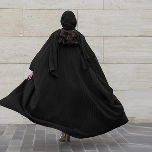 Thobe / Thawb Venta al por mayor Ropa islámica Dubai Turquía Vestido elegante Abaya Chica Mujeres Vestido musulmán - Product Image 4