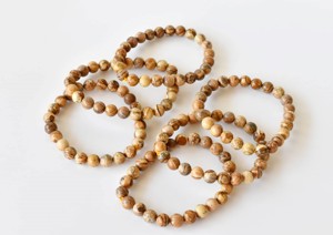 Hot Selling <b>Healing</b> Brown Color Picture Jasper 8mm Natural Crystal Round Beaded <b>Bracelet</b> for Meditation Jewelry - Product Image 2