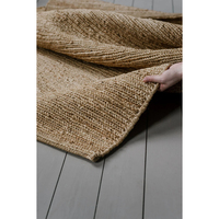 Tapis de salon classique, naturel, moderne, abstrait, en jute, antidérapant, adapté aux animaux domestiques, pour cuisine, couloir, entrée, prix bas, best-seller