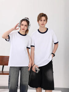 เสื้อยืดผู้ชายคอกลม ผ้าคอตตอนถักคุณภาพสูง 100% น้ำหนัก 210GSM สำหรับขายส่งช่วงฤดูร้อน รับสกรีนโลโก้และงานพิมพ์ดิจิทัลตามแบบ - Product Image 3