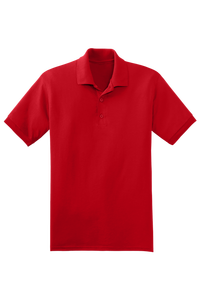 เสื้อยืดผู้ชายน้ำหนักมากโลโก้ออกแบบได้ตามต้องการสำหรับ220-280gsm โปโลชุดเล่นกอล์ฟเป็นมิตรกับสิ่งแวดล้อมแนวสตรีทแบบถักสไตล์ลำลองคุณภาพสูง - Product Image 4