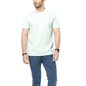 Échantillon gratuit 100% coton t-shirt vierge uni diverses couleurs grande taille pour hommes Logo imprimé t-shirt surdimensionné personnalisé