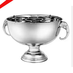 Amazing Hammered Design Silver Finished <b>Champagne</b> Chiller Beer Ice Beverage <b>Bucket</b> With Handle For Home Hotels - Product Image 3