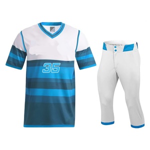 2025 <b>Custom</b> Design High Quality Men's Baseball <b>Uniform</b> Sustainable Breathable for Baseball & <b>Softball</b> Wear - Product Image 3