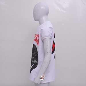เสื้อยืดผู้ชายผ้าคอตตอนเสื้อยืดโอเวอร์ไซส์ลายดาวกราฟิกแนววินเทจซีดแบบสั่งทำได้จากโรงงาน100% เสื้อยืดผู้ชายผ้าคอตตอน - Product Image 5
