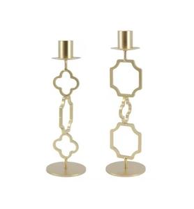 Support de bougie en métal de luxe attrayant pour la décoration de la maison, salon et salle à manger, utilisation de Noël - Fournisseurs en gros - Product Image 1