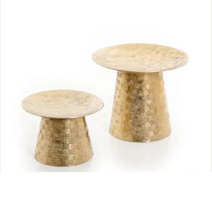 Présentoir à gâteaux en métal de taille personnalisée, couleur or, présentoir à gâteaux, à desserts, design personnalisé pour fêtes de mariage et métal également - Product Image 1