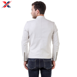 Blouson aviateur en toile personnalisé de style urbain sans personnalisation Faites votre propre en couleur unie - Product Image 4