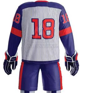 ชุดกีฬาเสื้อกีฬาฮอกกี้น้ำแข็งชุดทีมออกแบบได้ตามต้องการ - Product Image 5